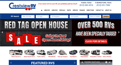 Desktop Screenshot of crestviewrv.com